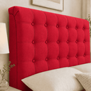 Ver imagem 3 de Cabeceira Ana Estofada Suede p/ Cama Box Casal King 195cm Quarto