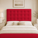Ver imagem 1 de Cabeceira Ana Estofada Suede p/ Cama Box Casal King 195cm Quarto