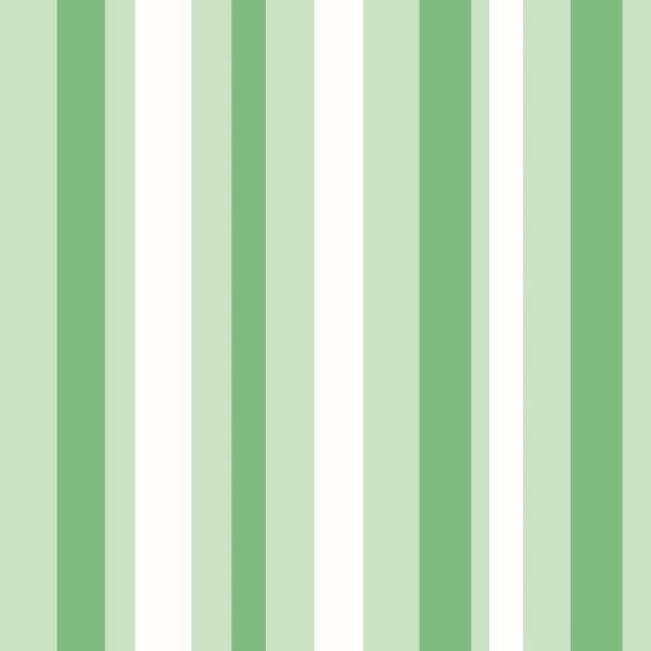Papel De Parede Adesivo Lavável Listrado Tons De Verde 3m - 1