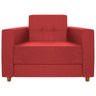 Poltrona Decorativa Denver Corano Vermelho - ADJ Decor - 3