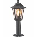 Ver imagem 3 de 12 Luminárias Pretas Termoplástico Balizador de Chão Bivolt Jardim Colonial Dital