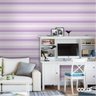 Papel De Parede Lavável Listrado Roxo Horizontal 9m - 2