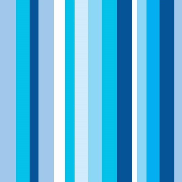 Papel De Parede Adesivo Lavável Listrado Branco E Azul 9m - 1