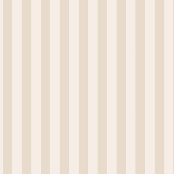 Papel De Parede Adesivo Lavável Listrado Branco E Bege 18m - 1