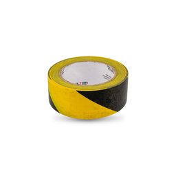 Fita Adesiva Demarcação Solo 30 Metros Zebrada Vidros Ultra Fitas - 2