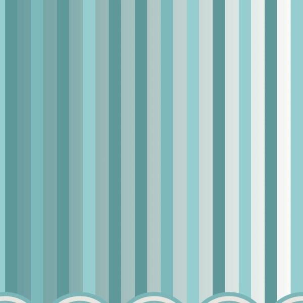 Papel De Parede Adesivo Lavável Listrado Tons De Azul 18m - 1