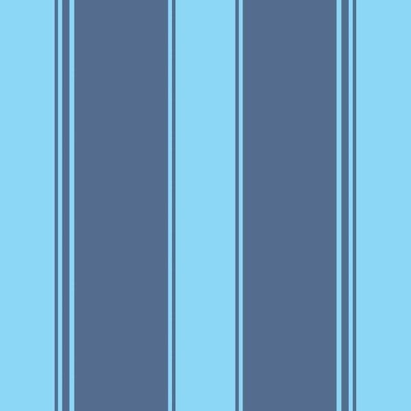 Papel De Parede Adesivo Lavável Listrado Azul Grande 18m - 1