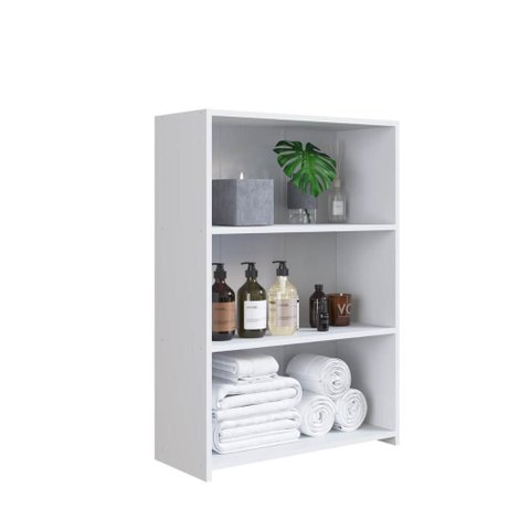 Módulo Organizador Multiuso Funcionale Estante Branca 63x26x90cm Mdp Art In Móveis