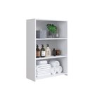 Ver imagem 1 de Módulo Organizador Multiuso Funcionale Estante Branca 63x26x90cm Mdp Art In Móveis