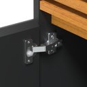 Ver imagem 6 de Buffet Aparador Ripado 4 Portas com Pés de Mdf Astúrias 180cm