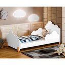Ver imagem 1 de Cama Infantil Princesa Juvenil Branca e Mel + Luminária Led