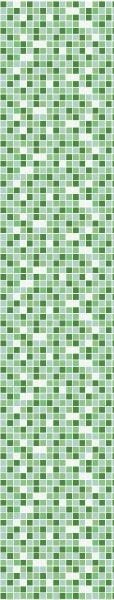 Papel de Parede Adesivo Lavável Pastilhas Verdes 6m - 5