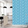 Papel de Parede Adesivo Lavável Pastilhas Azuis 3m - 3