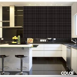 Papel de Parede Adesivo Lavável Pastilhas Soturnas 3m - 2