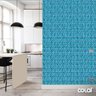 Papel de Parede Lavável Pastilhas Azul-Piscinas 3m - 3