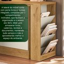 Ver imagem 5 de Cômoda com Mesa Gamer Freijo Qmovi MDF Sistema Giratório Off White