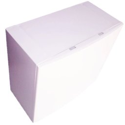 Caixa 4x4 Versatil Sobrepor Branco MarGirius Slim Sobrepor 4x4 1 Tomada Rj-45+módulo cego - 1