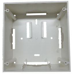Caixa 4x4 Versatil Sobrepor Branco MarGirius Slim Sobrepor 4x4 1 Tomada Rj-45+módulo cego - 3