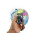 Ver imagem 5 de Globo Terrestre Decorativo Escolar Profissional Iluminado Luz Led RGB Abajur Base Plástico Direções