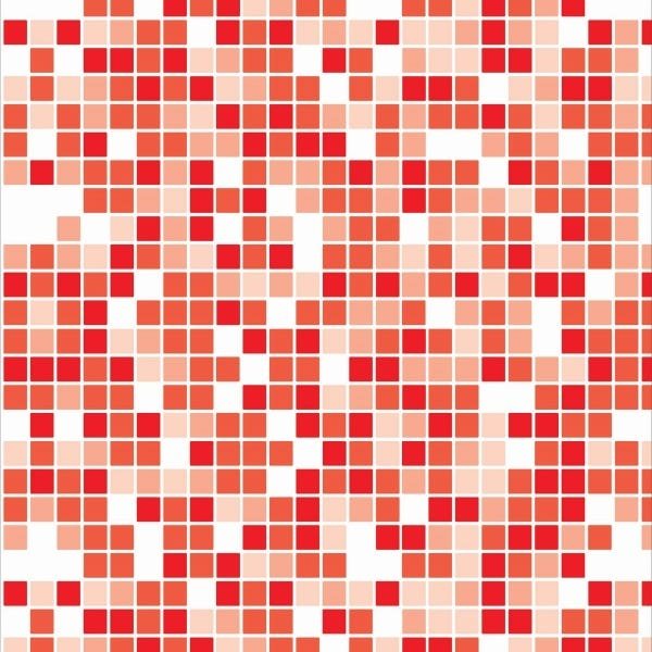 Papel de Parede Adesivo Lavável Pastilhas Rubentes 18m - 1