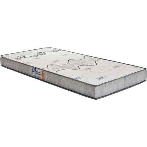 Colchão Gazin Solteiro Espuma D20 88cm X 188cm X 12cm Bege C/ Garantia + Selo Inmetro