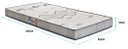 Ver imagem 4 de Colchão Gazin Solteiro Espuma D20 88cm X 188cm X 12cm Bege C/ Garantia + Selo Inmetro