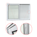 Ver imagem 4 de Veneziana Alumínio Elite 3 Folhas Moveis 100 x 150 V.Liso Branco Brimak