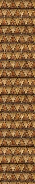 Papel de Parede Adesivo Lavável Triângulos de Sucupira 15m - 5