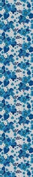 Papel De Parede Adesivo Lavável Violetas 12m - 7