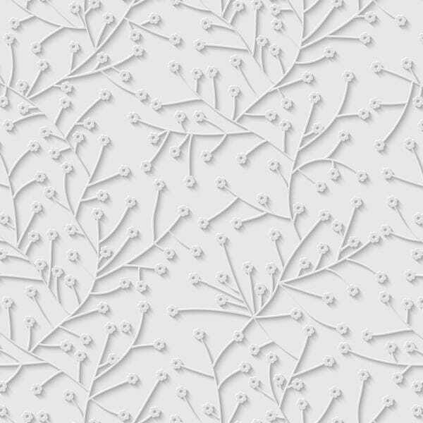 Papel De Parede Adesivo Lavável Mini Flores Cimentadas 12m - 1