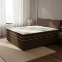 Ver imagem 1 de Cama Box Baú com Colchão de Molas Anjos Classic Pocket Solteiro King 96cm