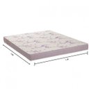 Ver imagem 2 de Colchão Casal Ortobom Physical D20 Liso 138x188x12 Espuma