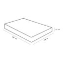 Ver imagem 4 de Colchão Casal Ortobom Physical D20 Liso 138x188x12 Espuma