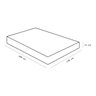 Colchão Casal Ortobom Physical D20 Liso 138X188X12 Espuma - 4