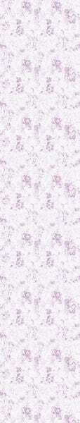 Papel De Parede Lavável Flores Sombreadas Roxas 12m - 7