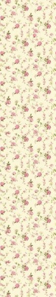 Papel De Parede Adesivo Lavável Rosas De Fundo Amarelo 9m - 7