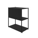 Ver imagem 5 de Estante Baixa Escritório 63cm X 36cm 3 Prateleiras F5 Office Cor:preto