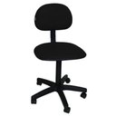 Ver imagem 1 de Cadeira Secretária Tropical sem Regulagem de Altura Preta