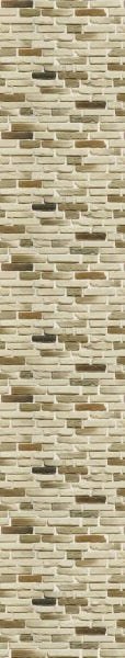 Papel de Parede Adesivo Lavável Tijolo Claro Irregular 18m - 5