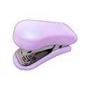 Ver imagem 2 de Mini Grampeador G101 com Extrator 12 Folhas Preto e Lilás - Tilibra