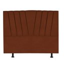 Ver imagem 2 de Cabeceira Estofada Bélgica 160CM Queen Suede Terracota - D A DECOR