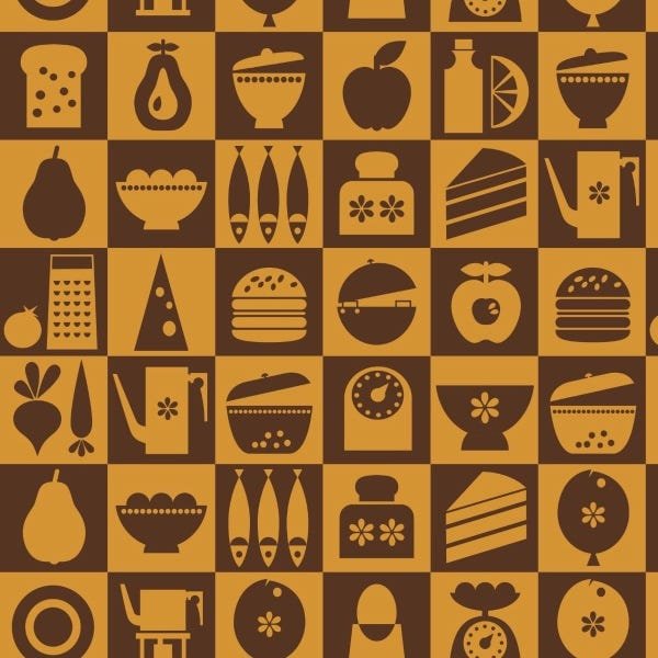 Papel De Parede Adesivo Lavável Cozinha 6m - 1