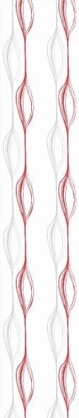 Papel De Parede Lavável Abstrato Vermelho E Cinza 9m - 7