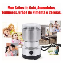 Maquina Trituradora Moedor de Sal Grãos Semente Tempero 220v - 2