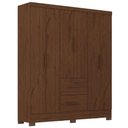 Ver imagem 1 de Guarda Roupa Casal 6 Portas 2 Gavetas Primor 181 cm Jacaranda Zanz