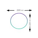 Ver imagem 4 de Plafon Led Sobrepor 18w Redondo 3000k Branco Quente Bivolt - Unidade