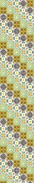 Papel de Parede Lavável Ladrilho Azulejo Portugues 9m - 5