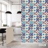 Papel de Parede Lavável Ladrilho Azulejo Português 6m - 3