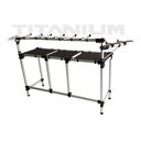 Ver imagem 3 de Rack Titanium Rdj Mk2 Custom P/ 2 Pickups, Mixer e Caixas de Som Monitores de Referencia
