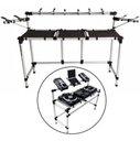 Ver imagem 2 de Rack Titanium Rdj Mk2 Custom P/ 2 Pickups, Mixer e Caixas de Som Monitores de Referencia